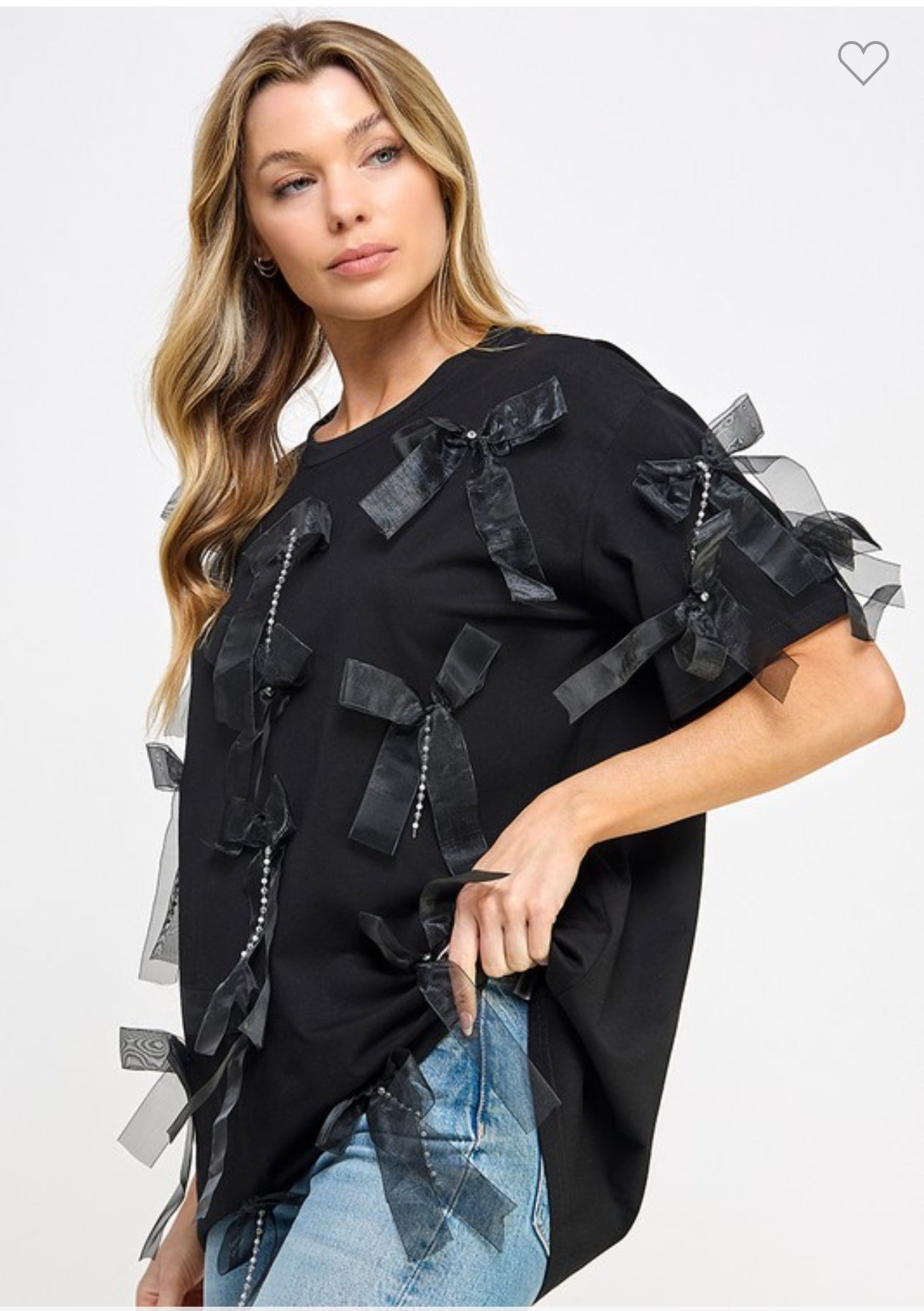 Black Ribbon Tunic