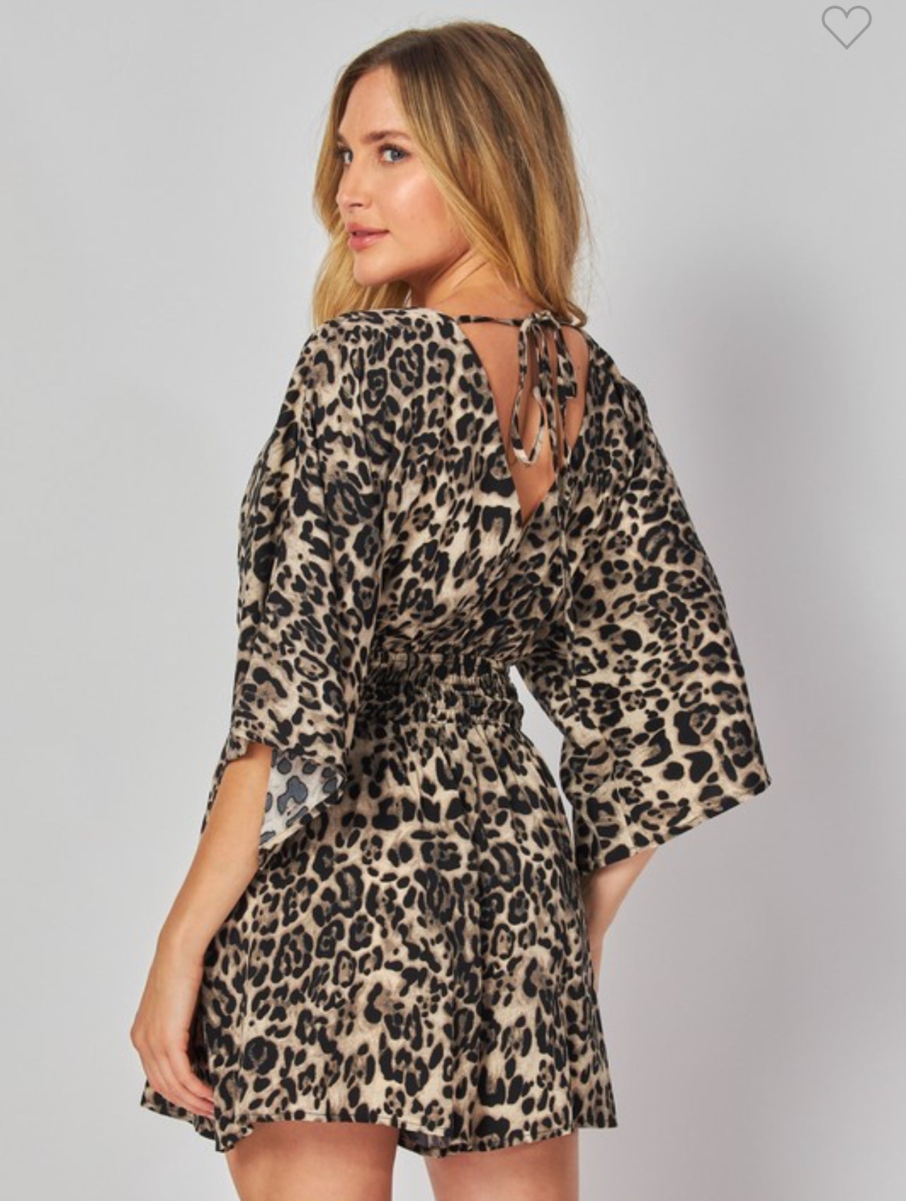 Leopard Romper