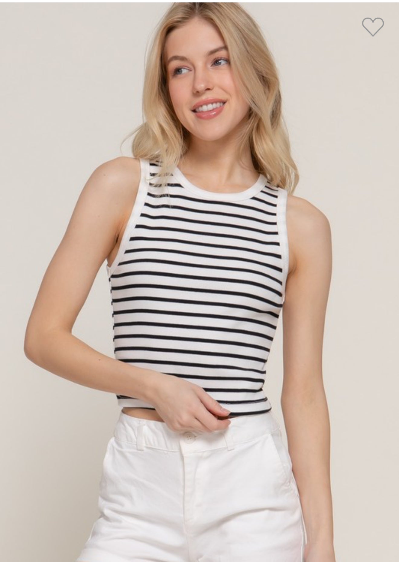 Black stripes Top