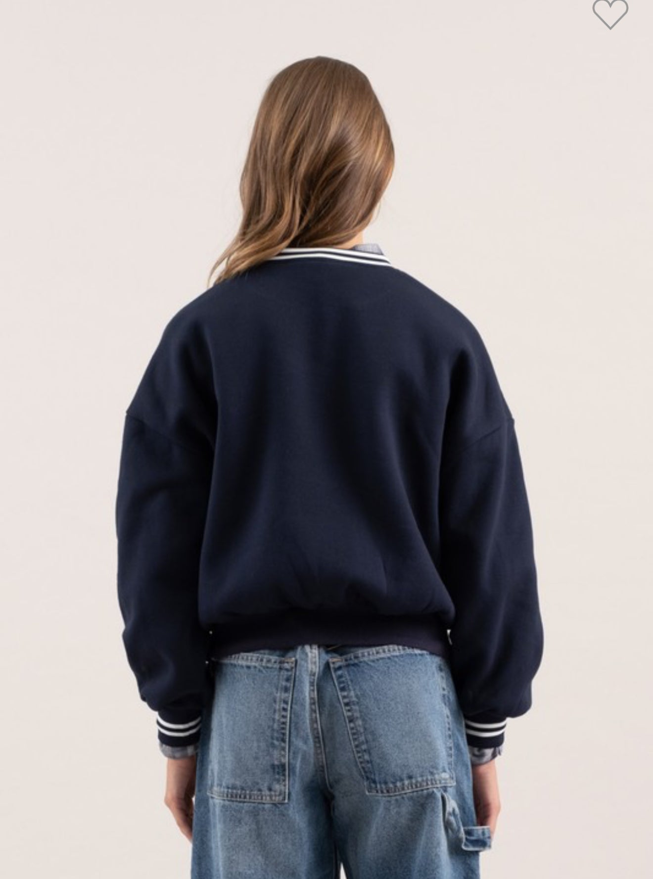 Athletic Navy Blue Sweater