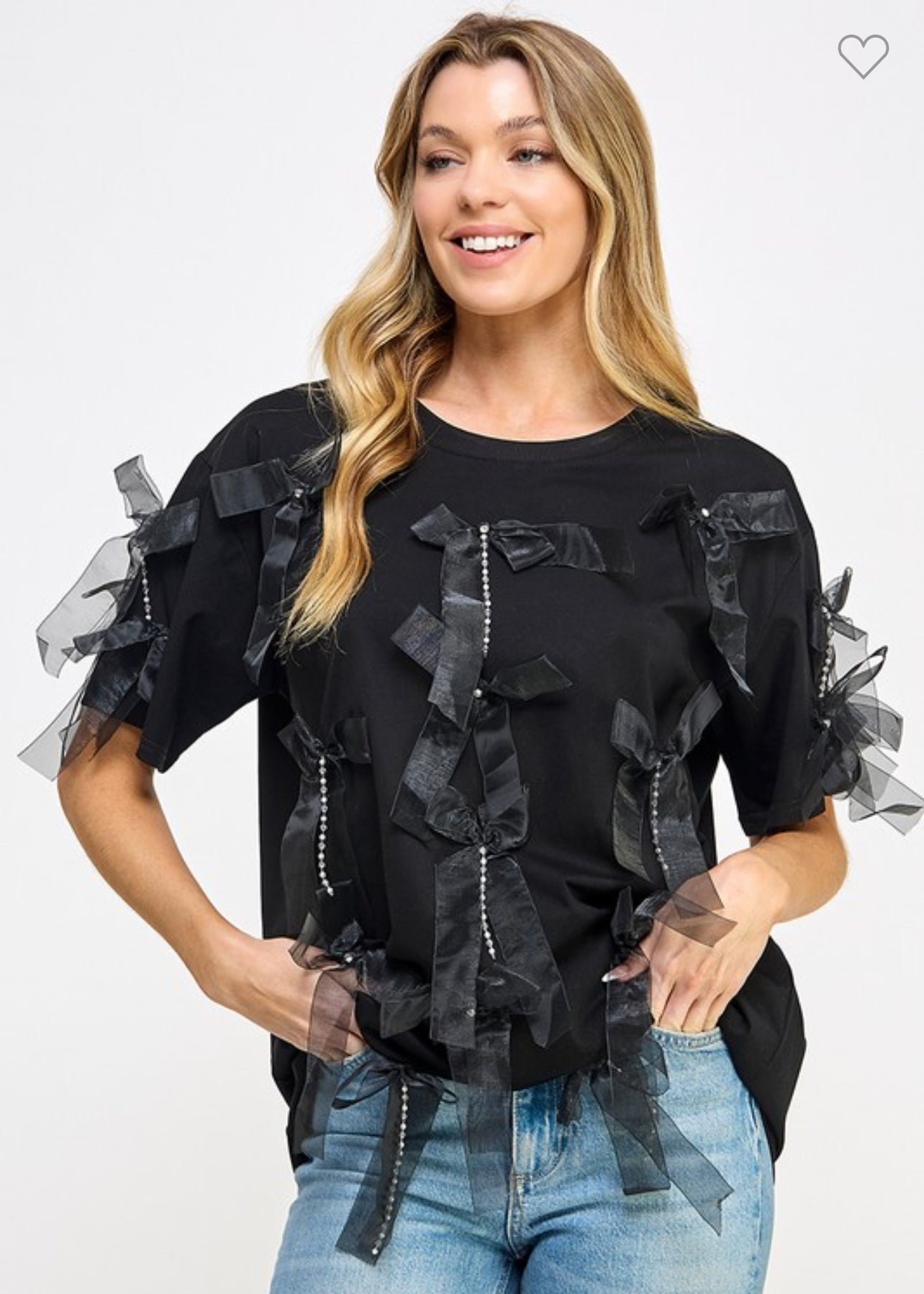 Black Ribbon Tunic