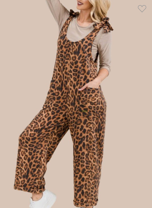 Leopard Comfy Jumpsuit