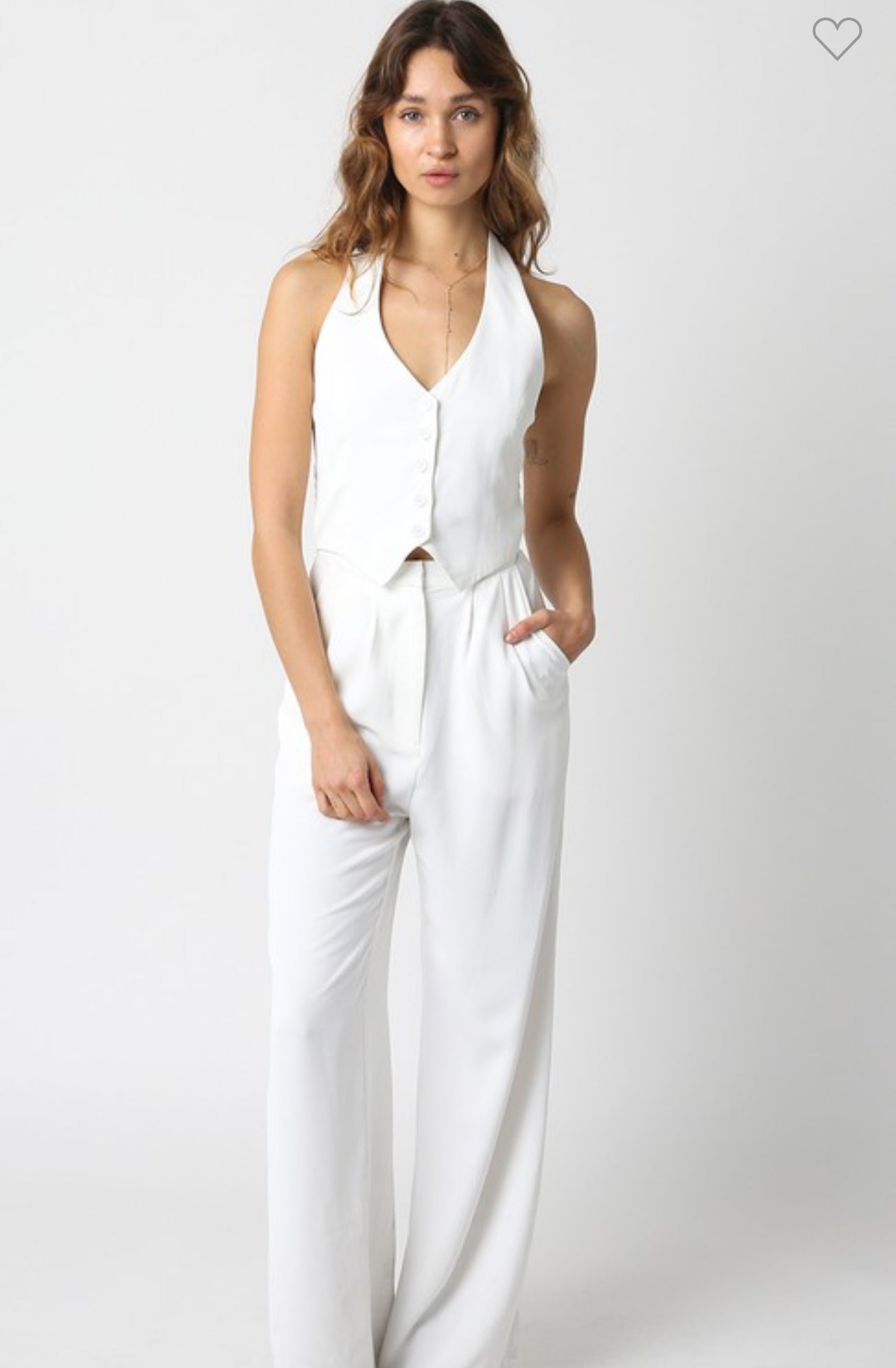 Vest jumpsuit